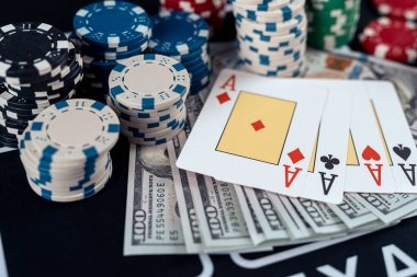 Live casino table with multiple camera angles and dealer interaction